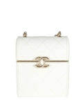 Pre-OwnedCHANEL Pre-Owned2022 mini diamond-quilted box clutch bag