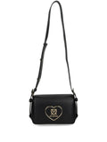 Love Moschinologo-plaque faux-leather shoulder bag