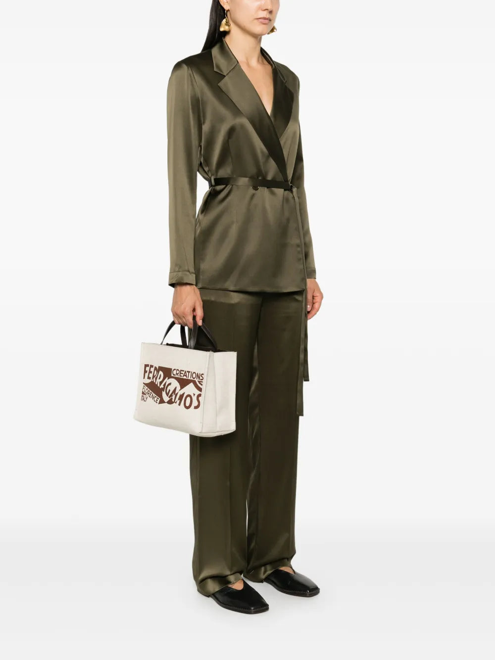 Ferragamologo tote bag