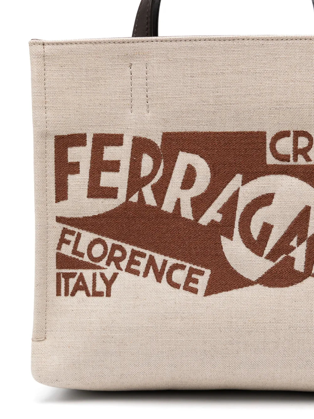 Ferragamologo tote bag