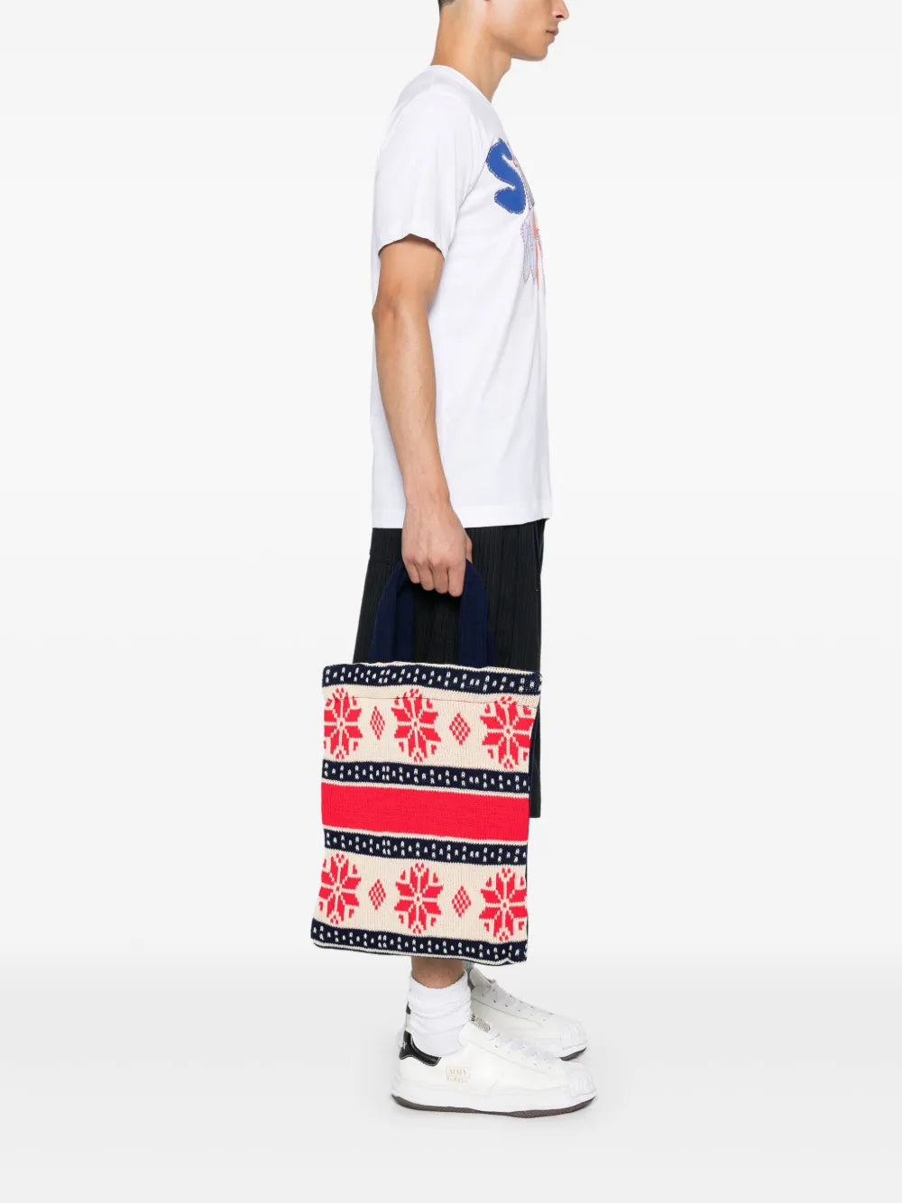 Comme Des Gar?ns Shirtknitted tote bag