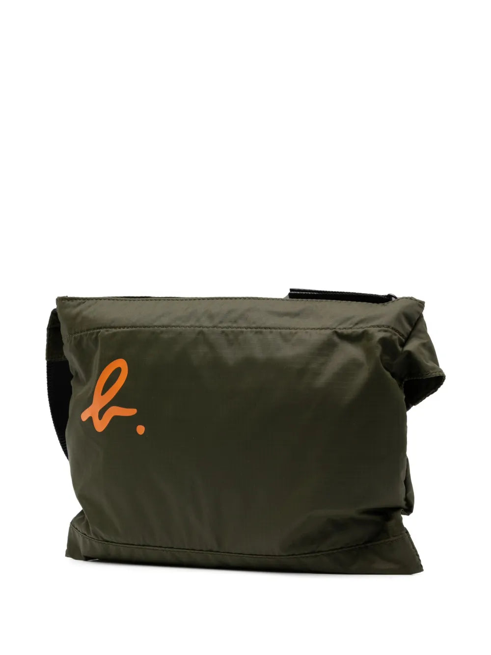 agn? b. logo print shoulder bag