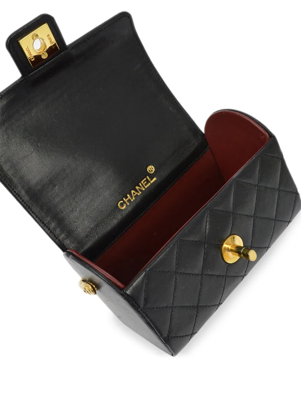 Pre-OwnedCHANEL Pre-Owned1985-1990 diamond-quilted flap handbag