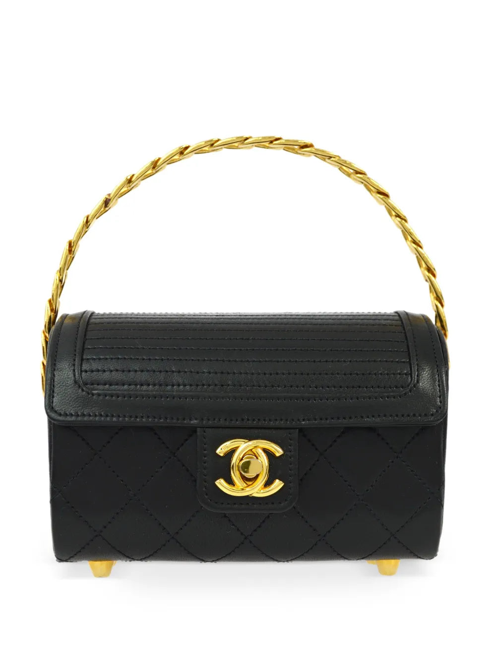 Pre-OwnedCHANEL Pre-Owned1985-1990 diamond-quilted flap handbag
