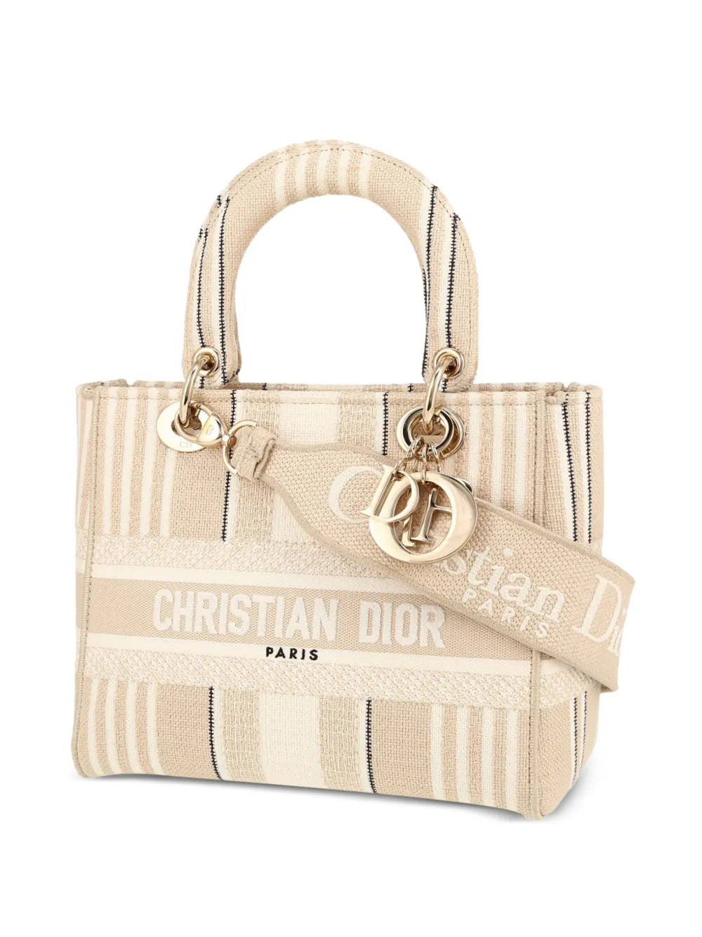 Pre-OwnedChristian Dior Pre-Owned2020s small Lady D-Lite two-way handbag