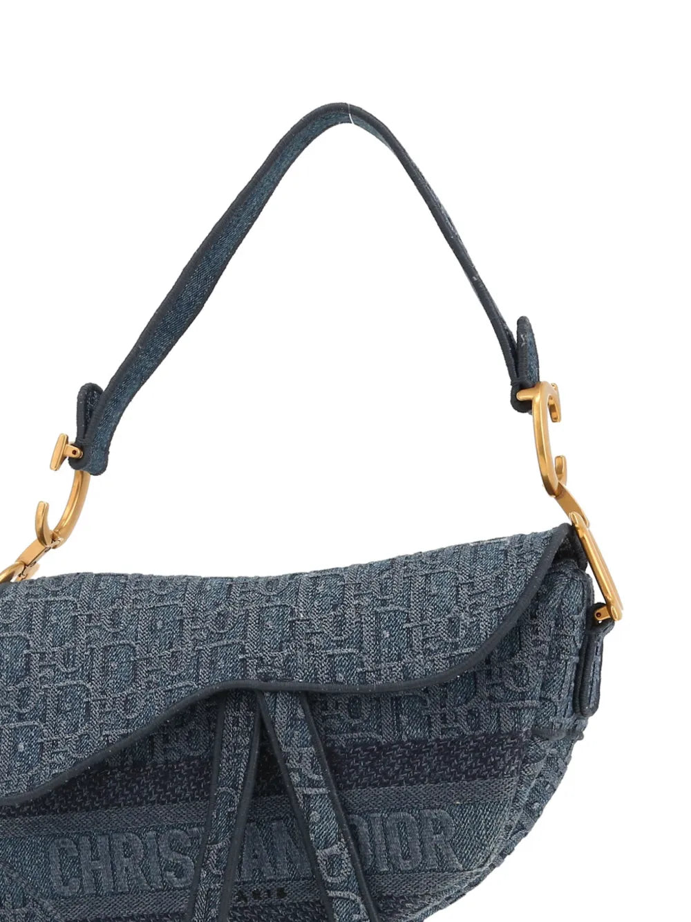Pre-OwnedChristian Dior Pre-Owned2020s Oblique Saddle shoulder bag