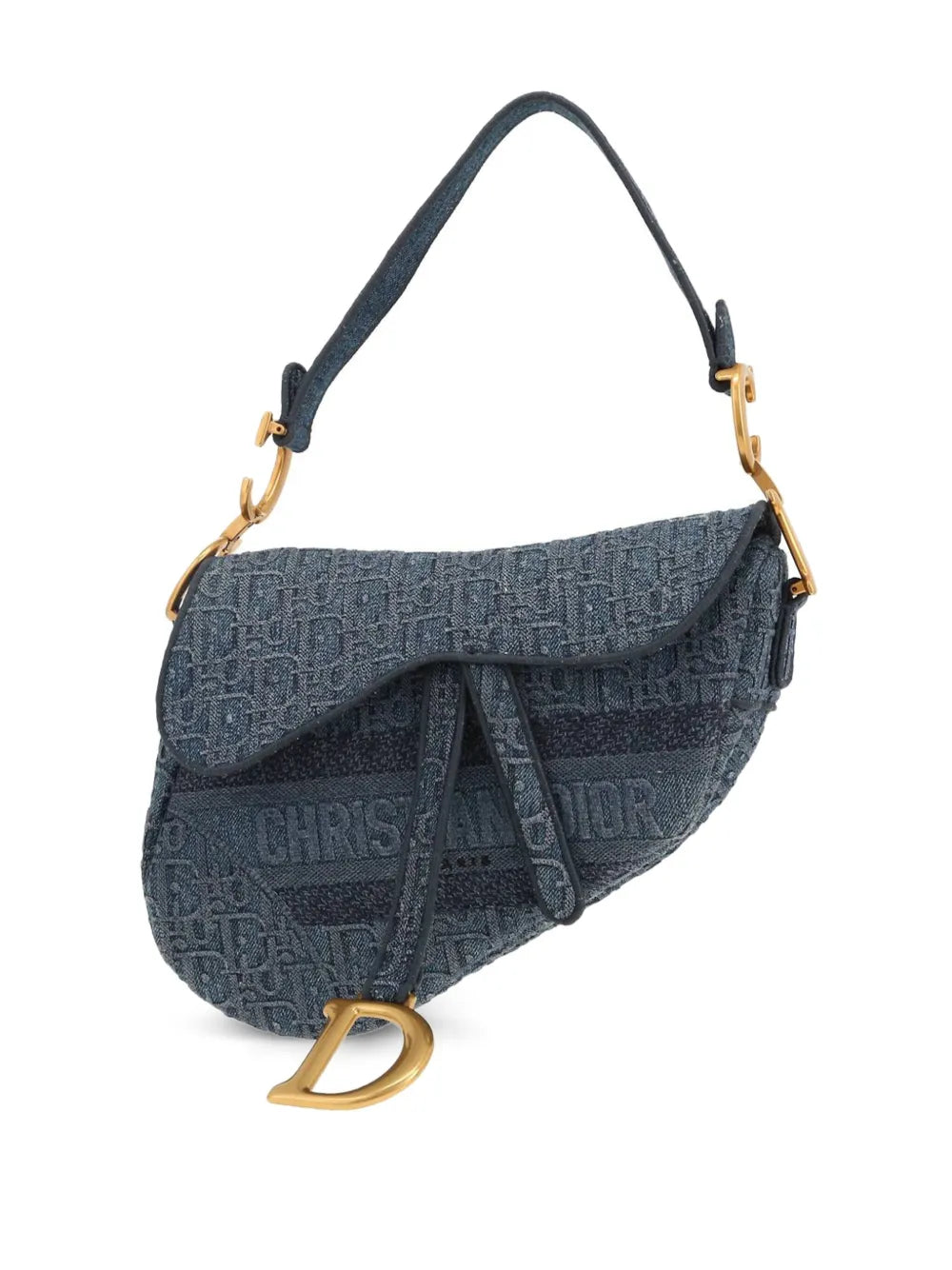 Pre-OwnedChristian Dior Pre-Owned2020s Oblique Saddle shoulder bag