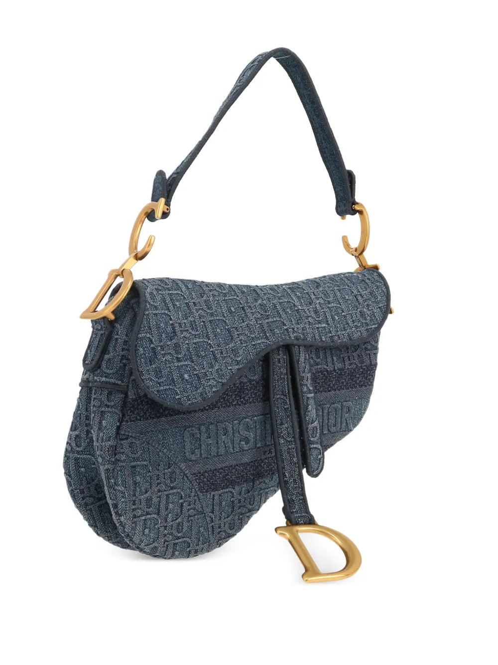 Pre-OwnedChristian Dior Pre-Owned2020s Oblique Saddle shoulder bag