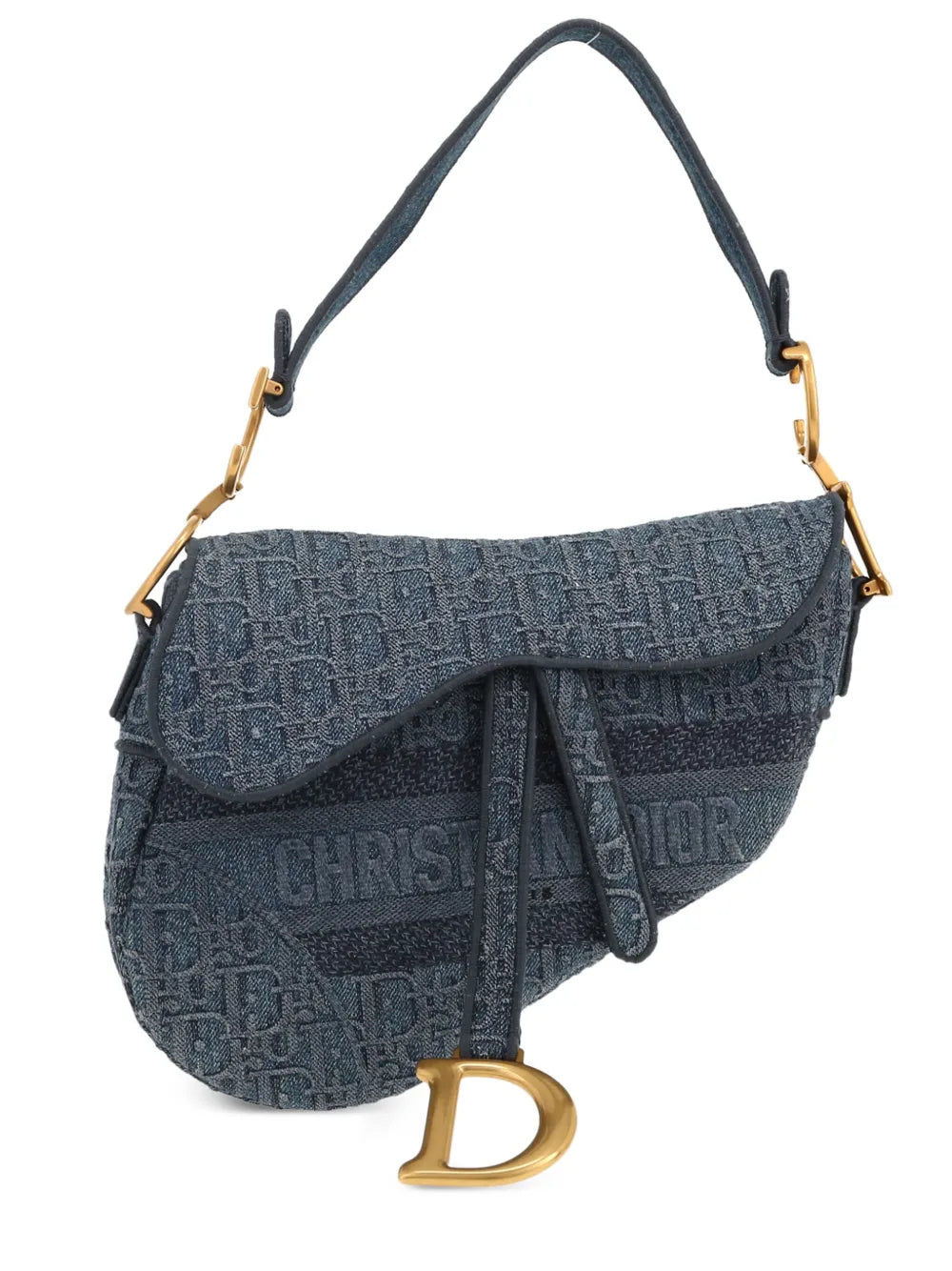 Pre-OwnedChristian Dior Pre-Owned2020s Oblique Saddle shoulder bag