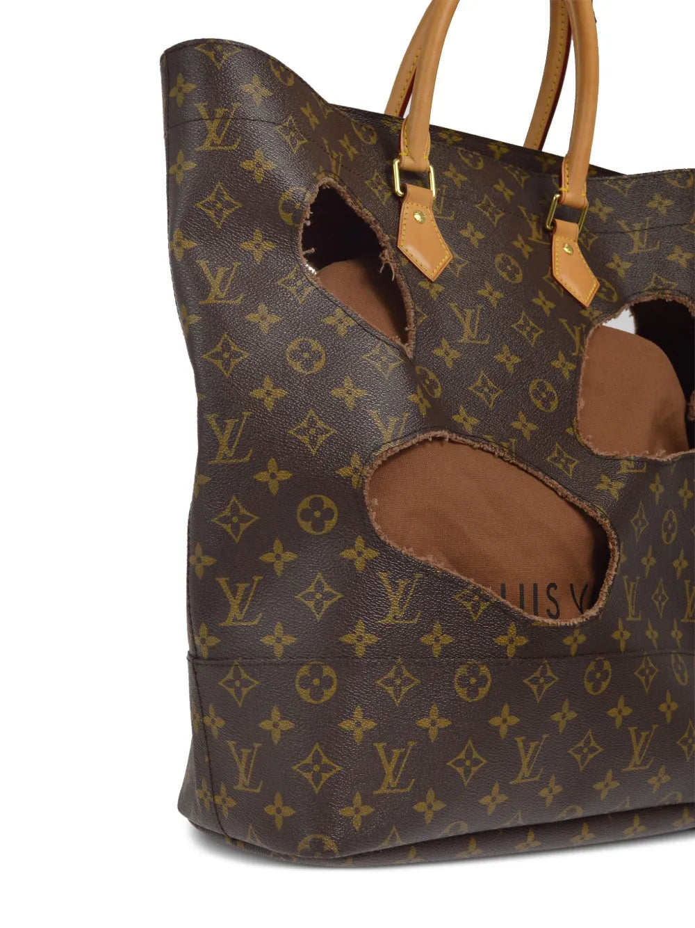 Pre-OwnedLouis Vuitton Pre-Owned2014 x Comme Des Garçons Holes tote bag