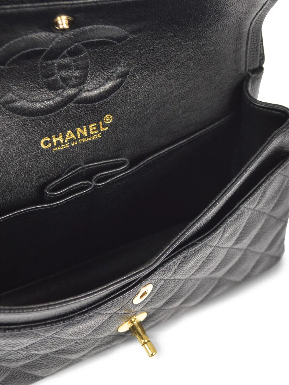 Pre-OwnedCHANEL Pre-Owned2002 small Double Flap shoulder bag