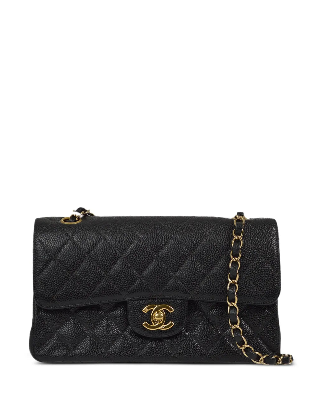 Pre-OwnedCHANEL Pre-Owned2002 small Double Flap shoulder bag