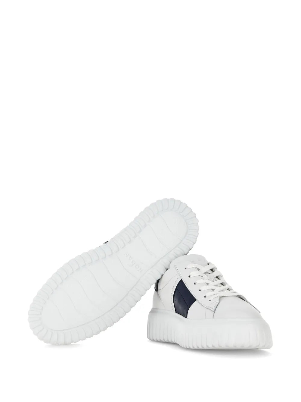 Hogan H-Stripes Leather Sneakers