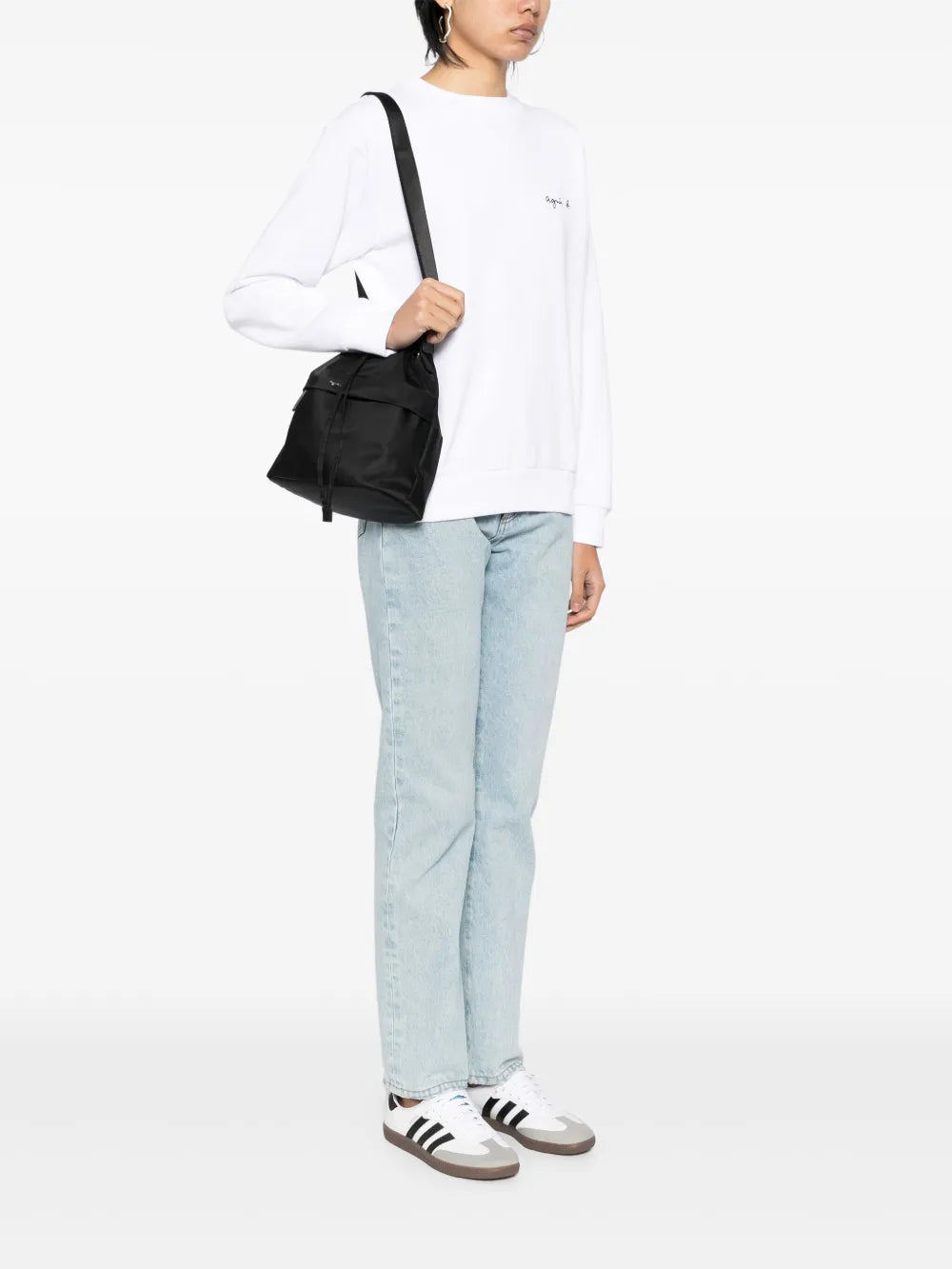 agnès b. drawstring crossbody bag