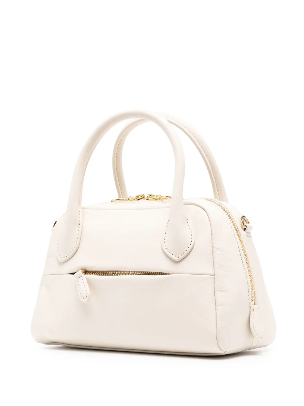 agnès b. leather boston cross baby bag
