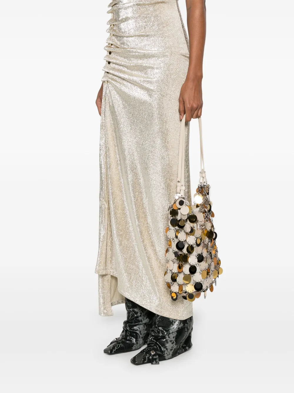 Rabannesequinned shoulder bag