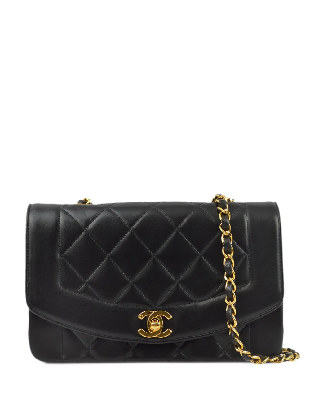Pre-OwnedCHANEL Pre-Owned1997 small Diana shoulder bag