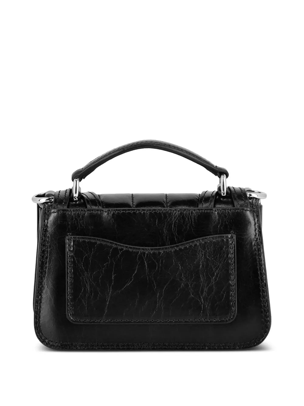 Philipp Pleinsmall Hexagon leather tote bag