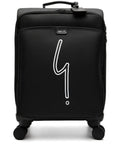 agn? b. logo-print trolley bag