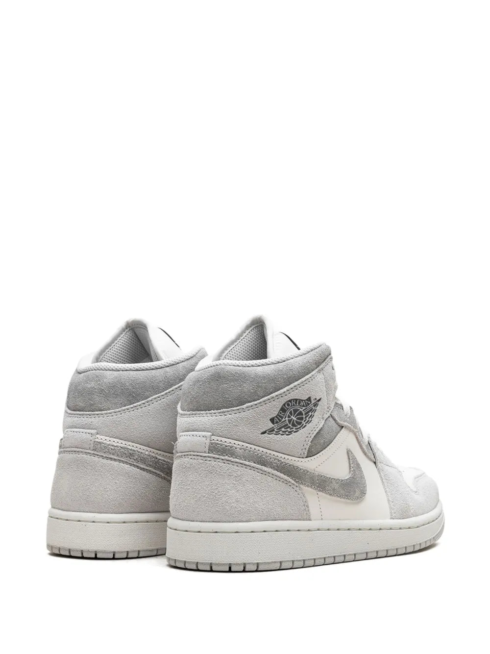 Jordan Jordan 1 Mid Neutral Grey Sail Sneakers
