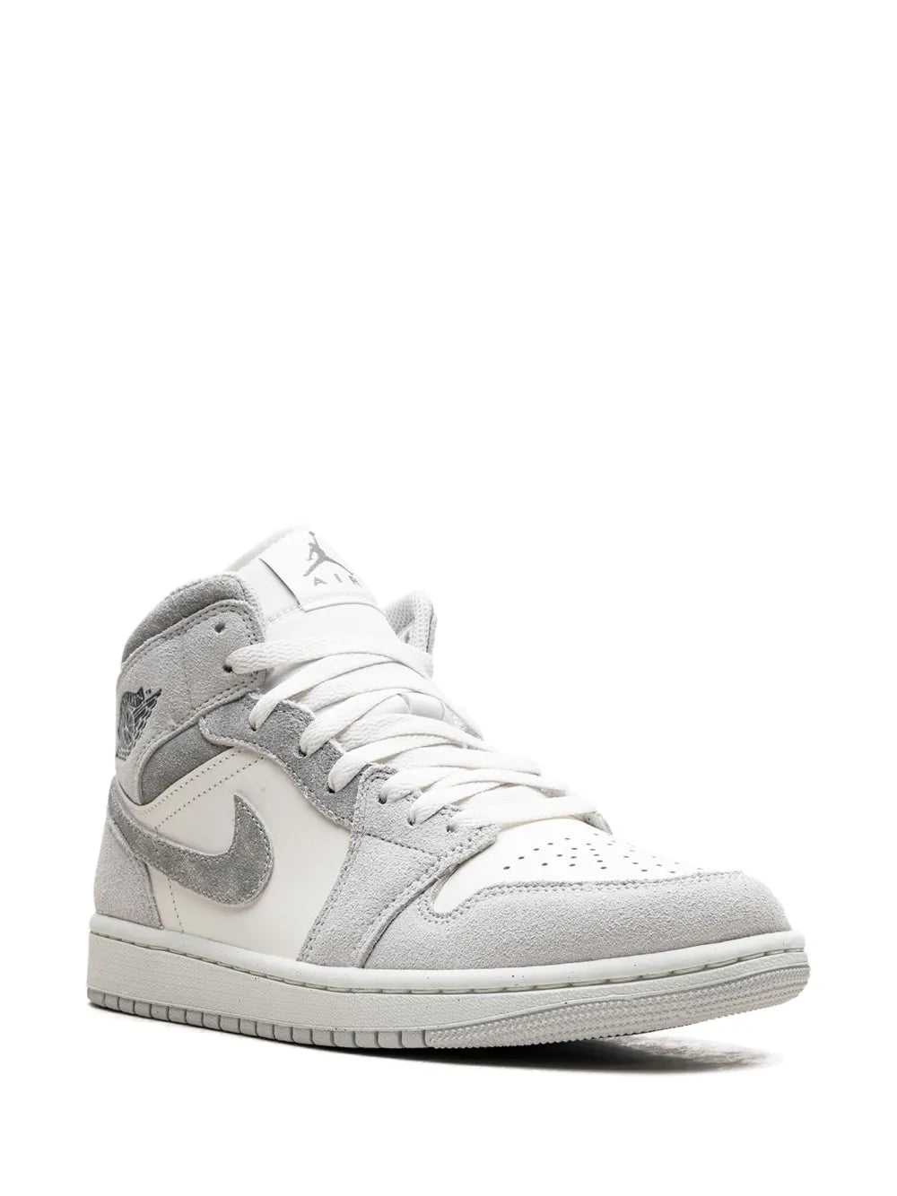 Jordan Jordan 1 Mid Neutral Grey Sail Sneakers