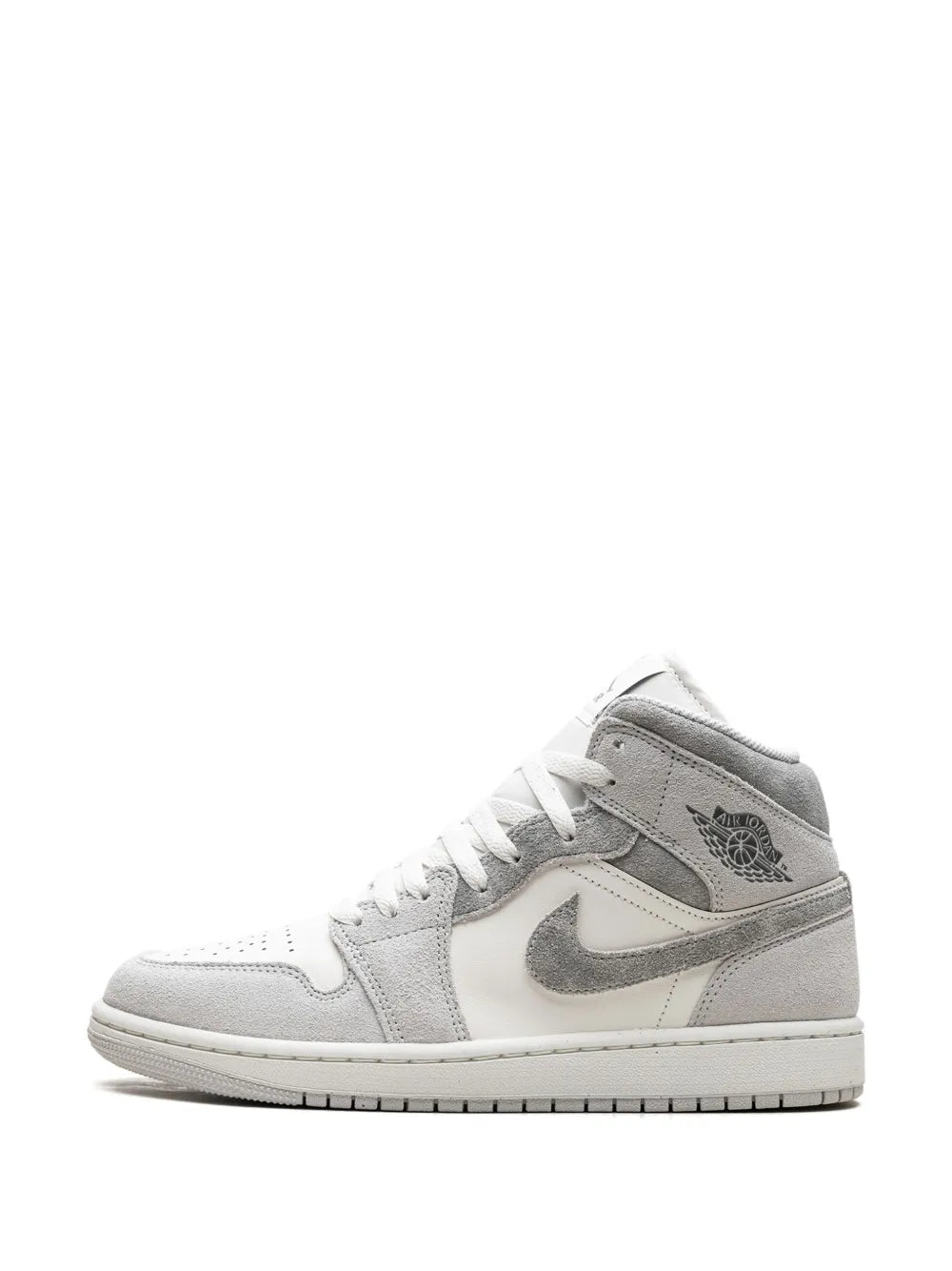 Jordan Jordan 1 Mid Neutral Grey Sail Sneakers