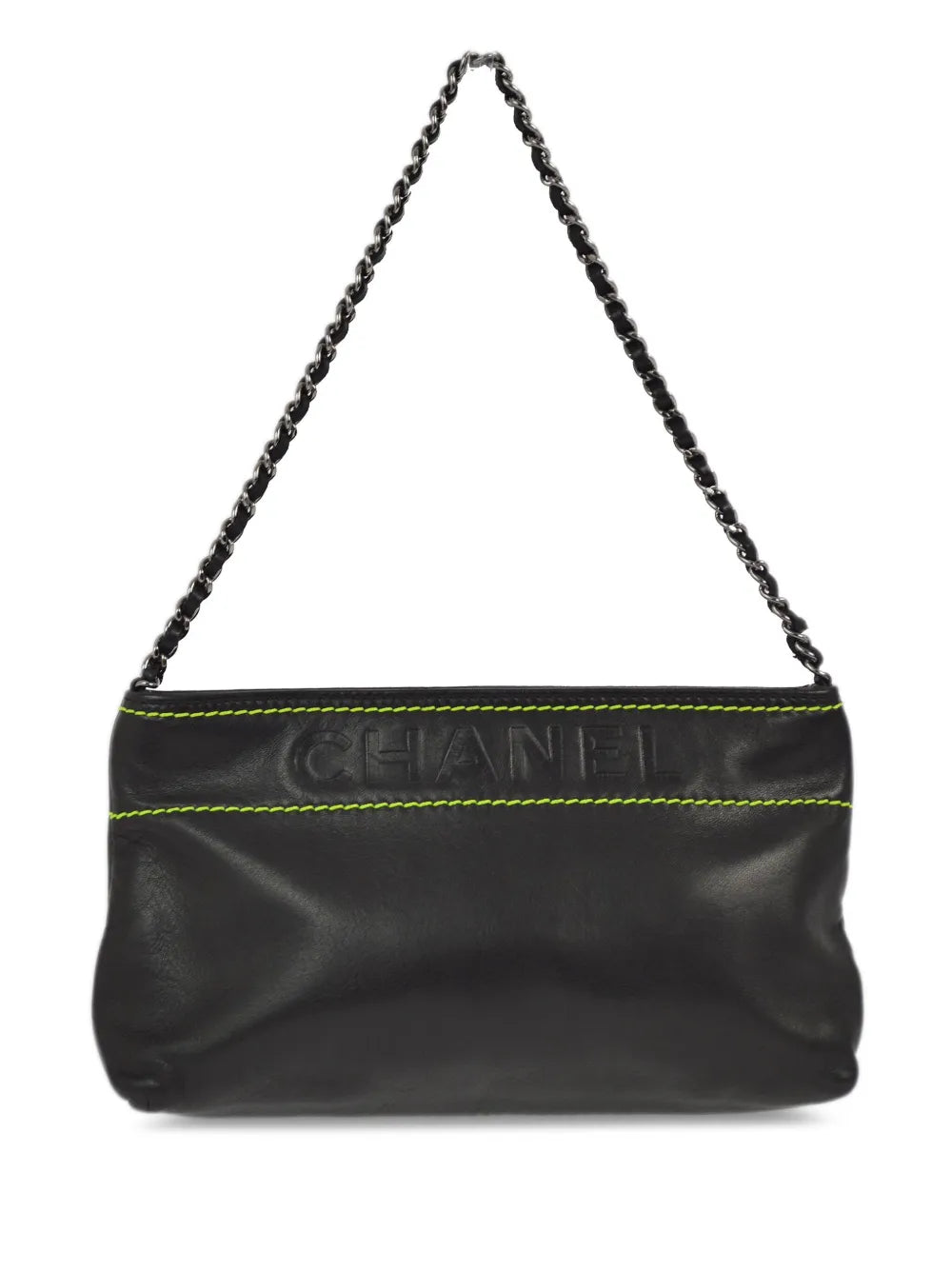 Pre-OwnedCHANEL Pre-Owned2005 logo-debossed shoulder bag