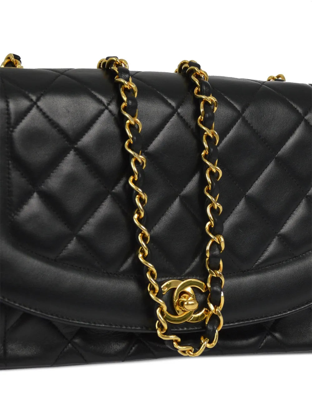 Pre-OwnedCHANEL Pre-Owned1997 medium Diana shoulder bag