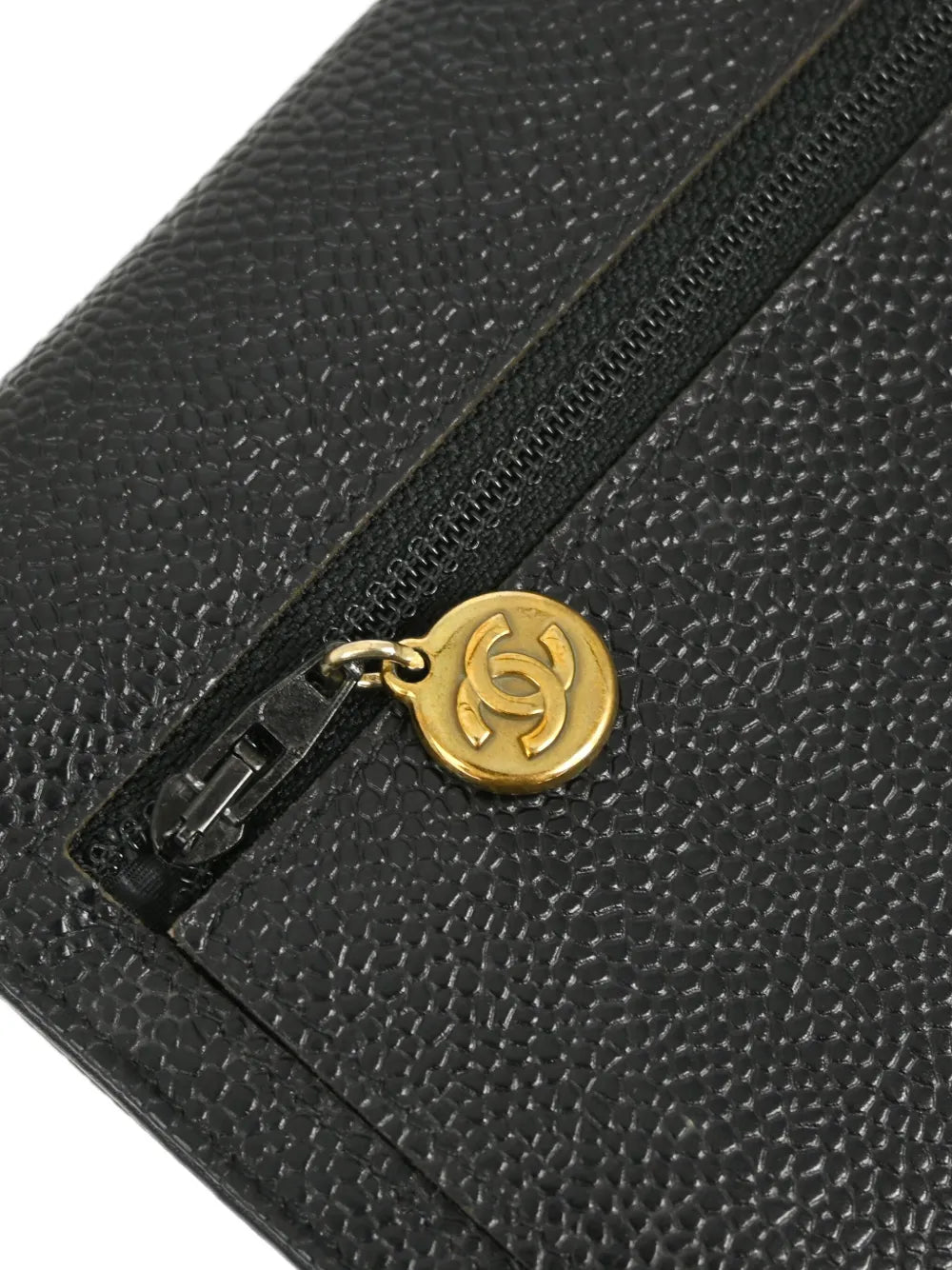 Pre-OwnedCHANEL Pre-Owned1997 CC leather chain wallet
