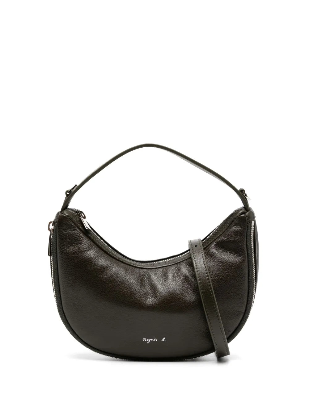 agnès b. leather crossbody bag