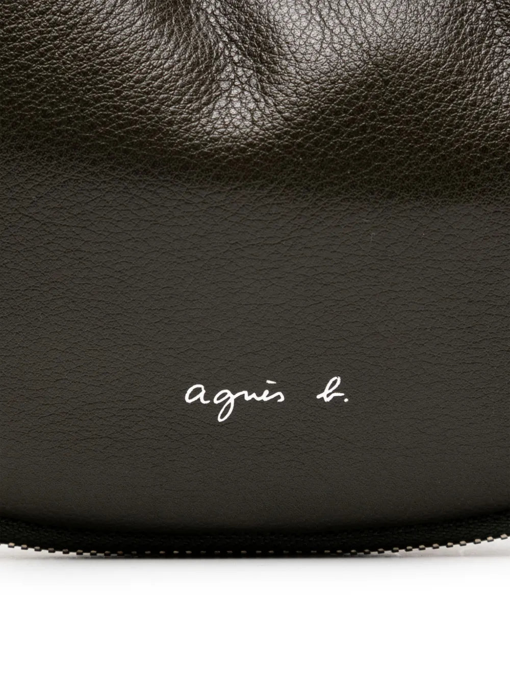 agnès b. leather crossbody bag