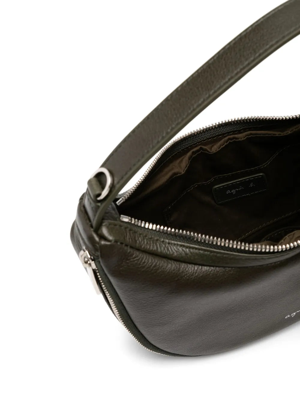agnès b. leather crossbody bag