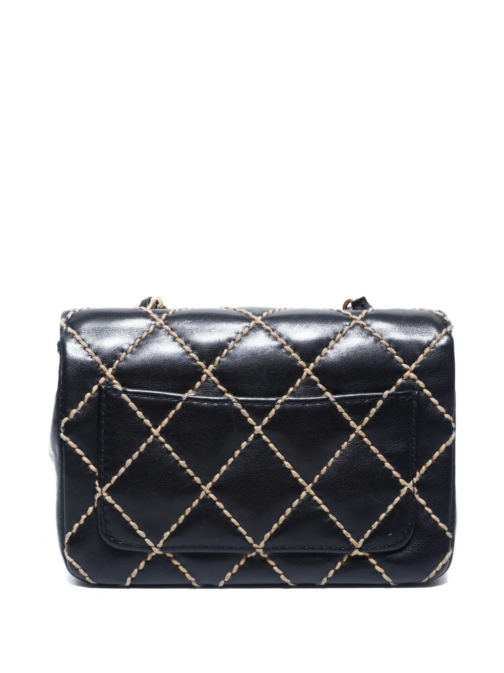 Pre-OwnedCHANEL Pre-Owned2003-2004 mini Wild Stitch shoulder bag