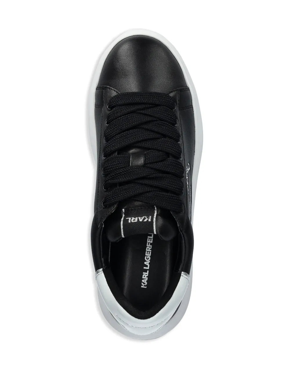 Karl Lagerfeld Kapri Maison Karl Leather Sneakers