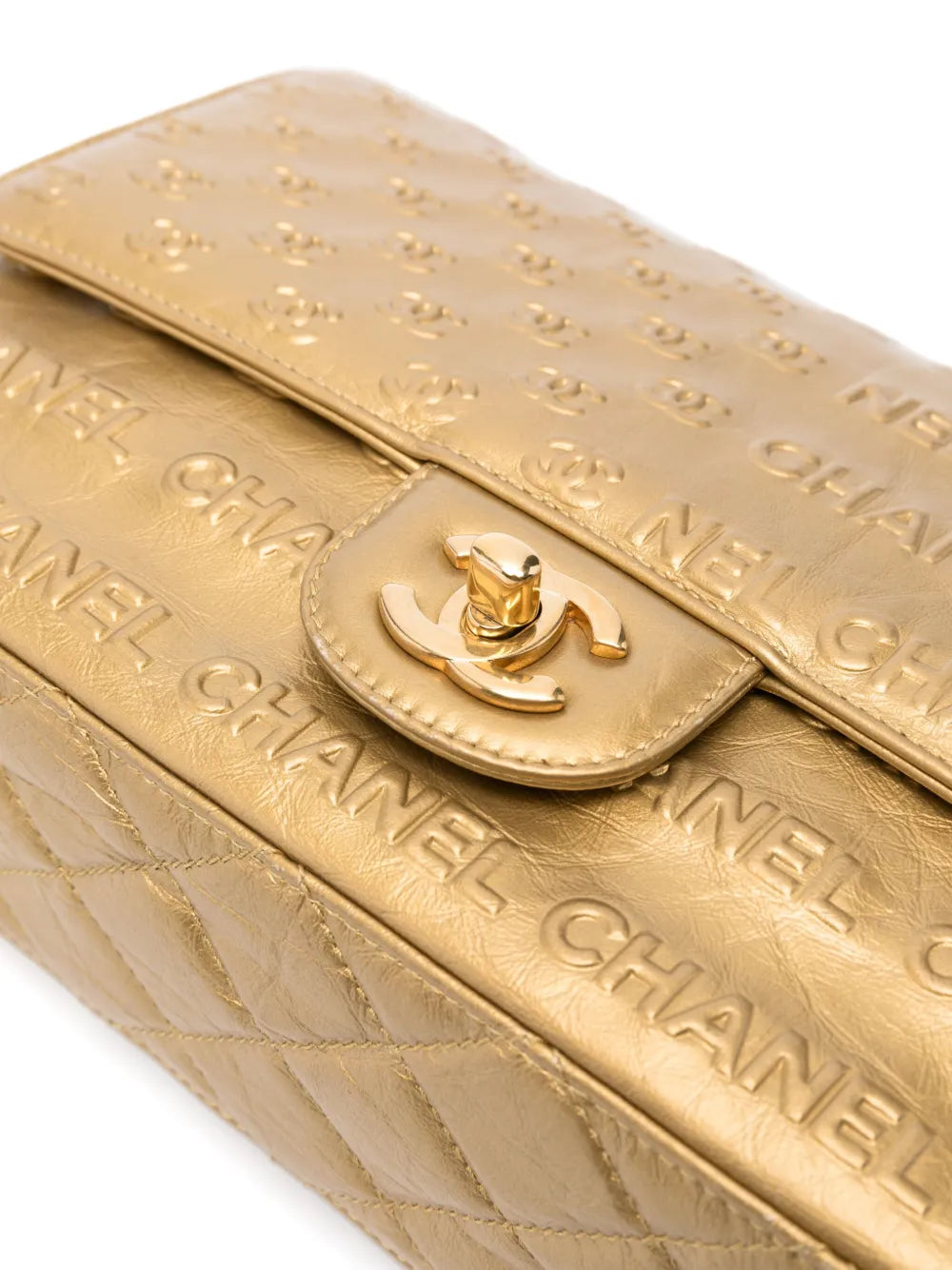 Pre-OwnedCHANEL Pre-Owned2.55 Signature Paris-Dallas shoulder bag