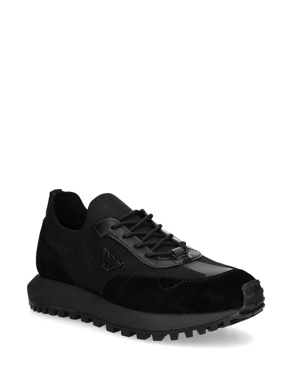Emporio Armani Logo-Plaque Sneakers