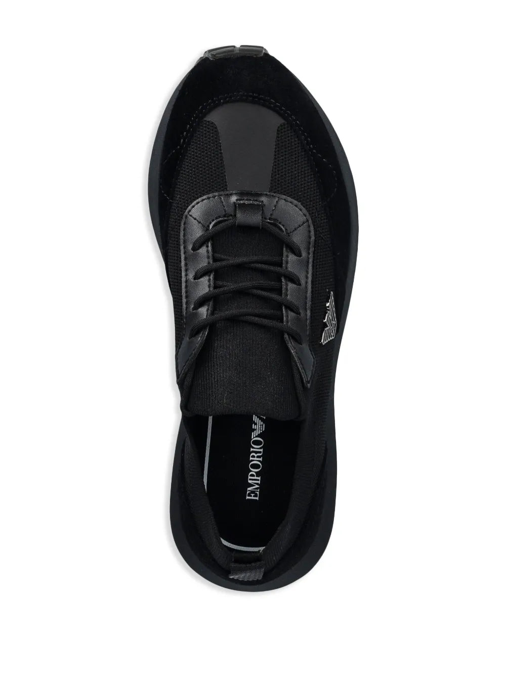 Emporio Armani Logo-Plaque Sneakers