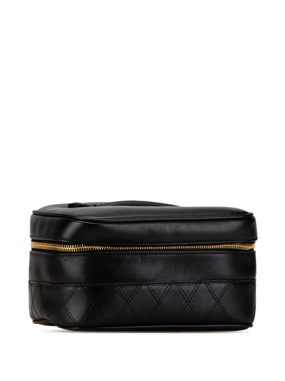 Pre-OwnedCHANEL Pre-Owned1996-1997 CC Lambskin Case vanity bag