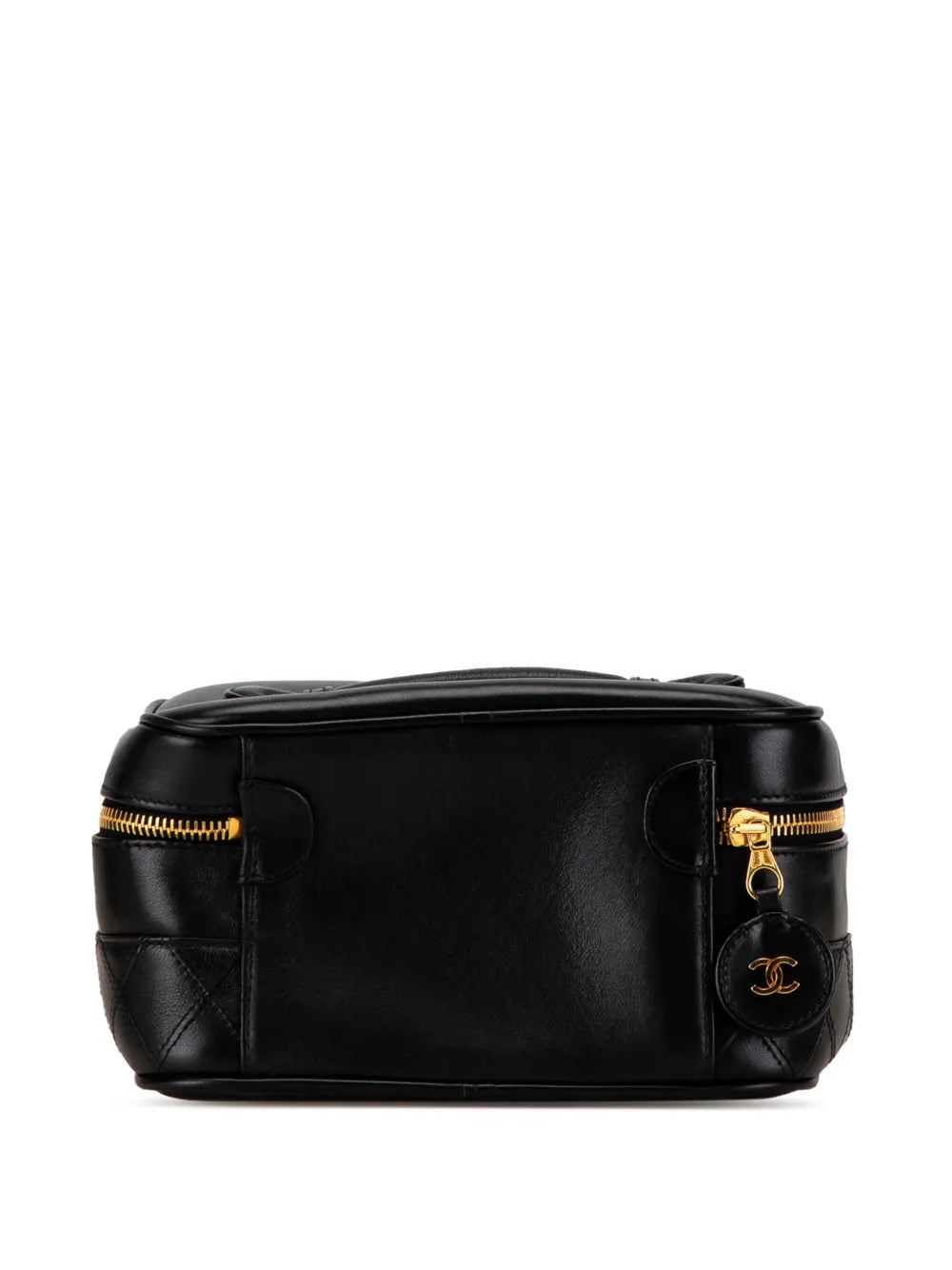 Pre-OwnedCHANEL Pre-Owned1996-1997 CC Lambskin Case vanity bag