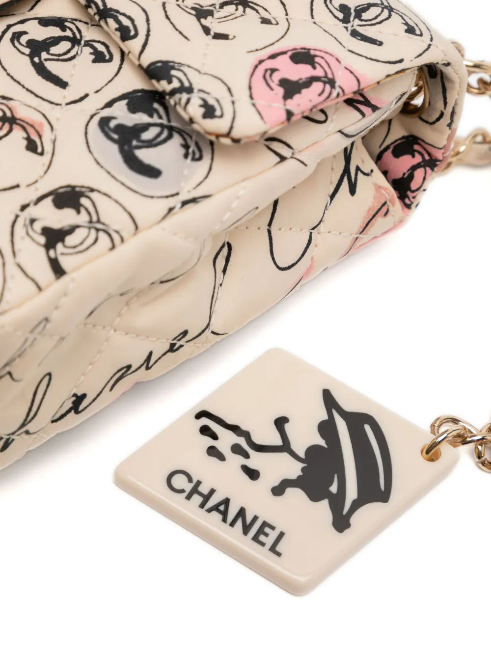 Pre-OwnedCHANEL Pre-Owned2006 CC-logo flap bag