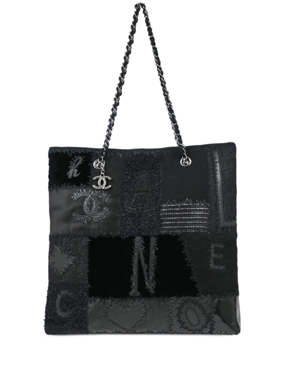 Pre-OwnedCHANEL Pre-Owned2017 patchwork tote bag