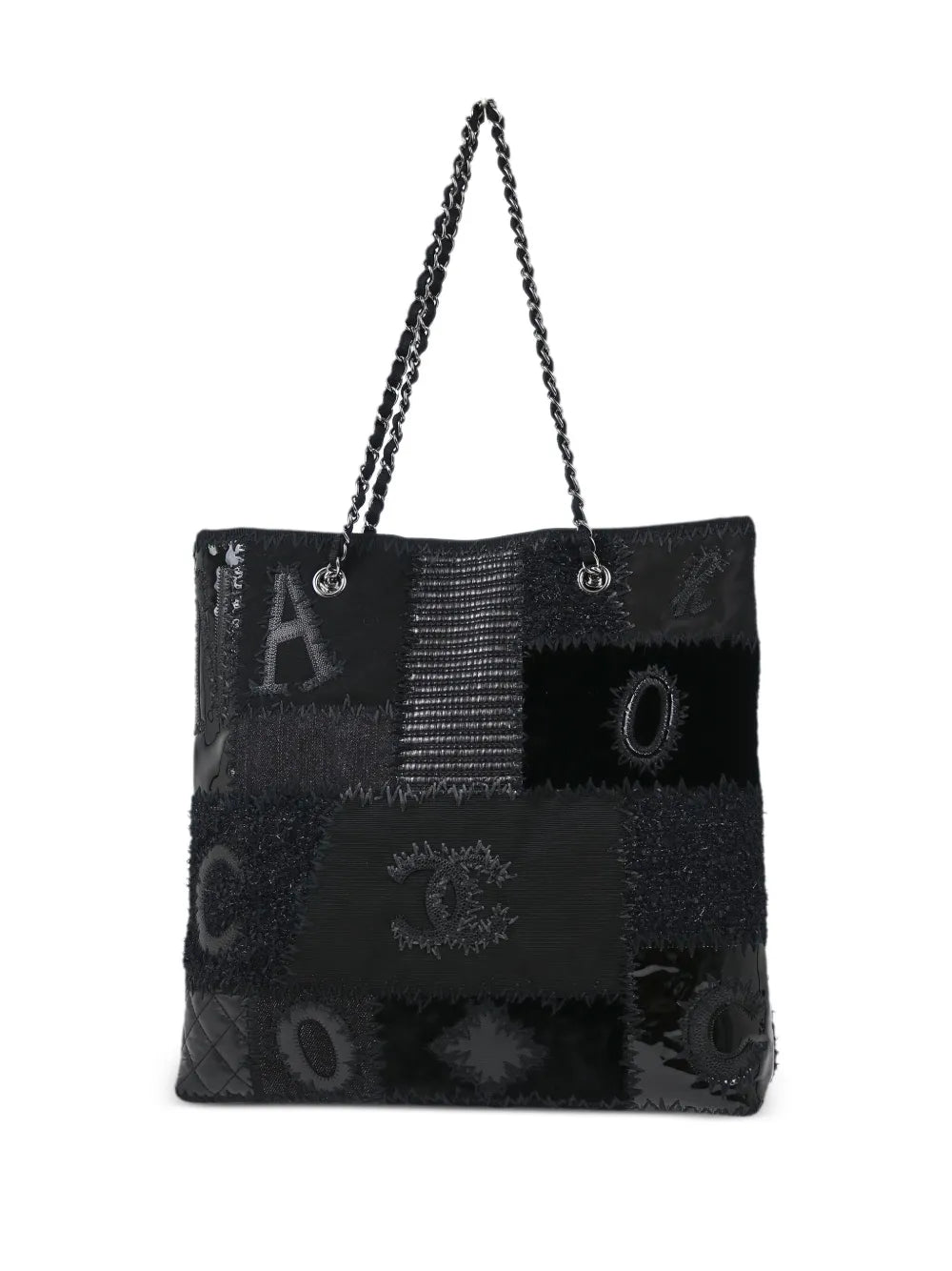 Pre-OwnedCHANEL Pre-Owned2017 patchwork tote bag
