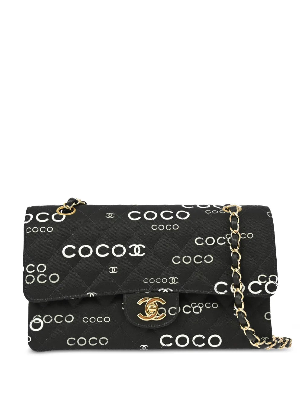 Pre-OwnedCHANEL Pre-Owned2002 medium Double Flap shoulder bag