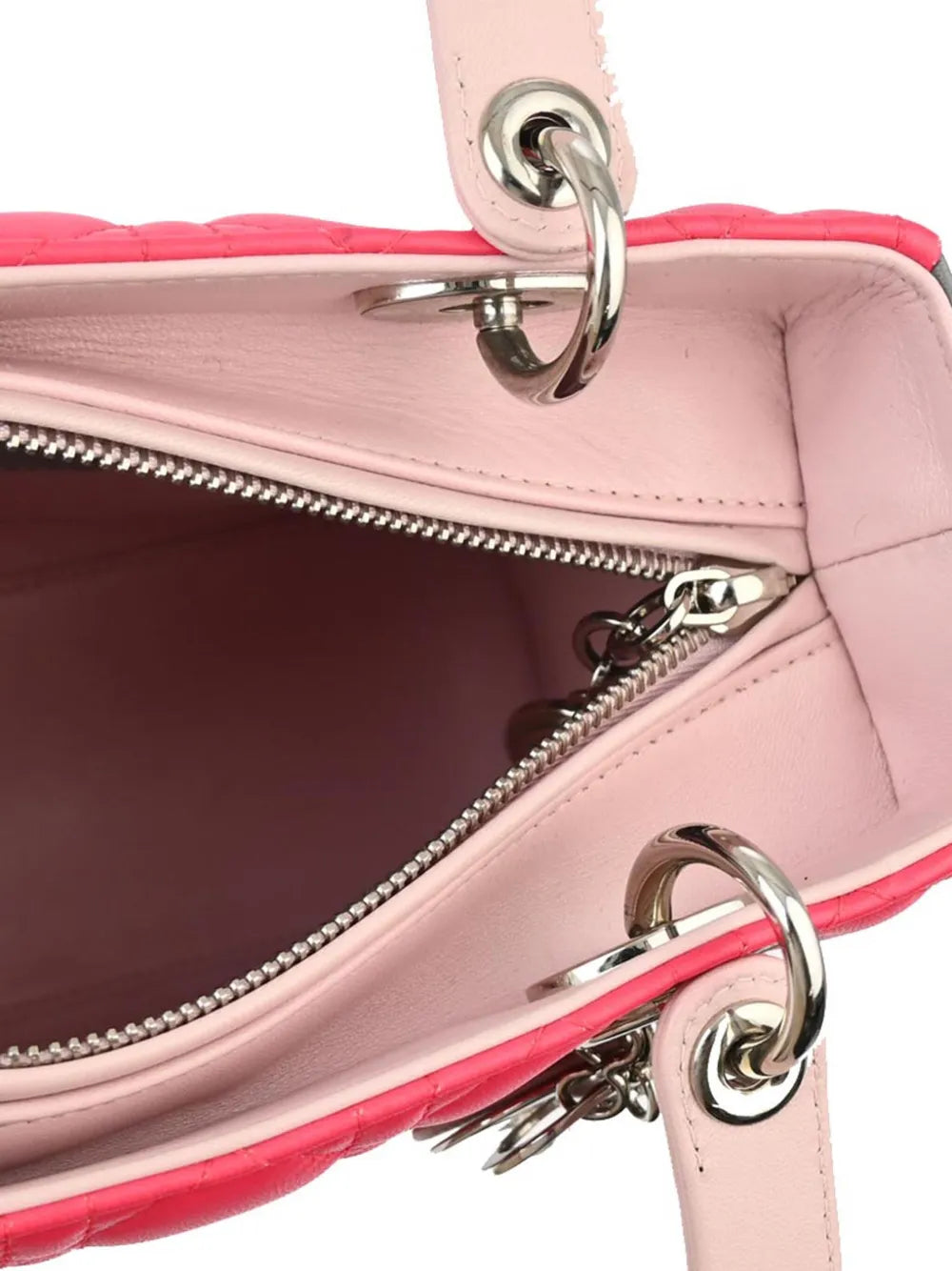 Pre-OwnedChristian Dior Pre-Owned2014 Cannage Lady Dior two-way handbag