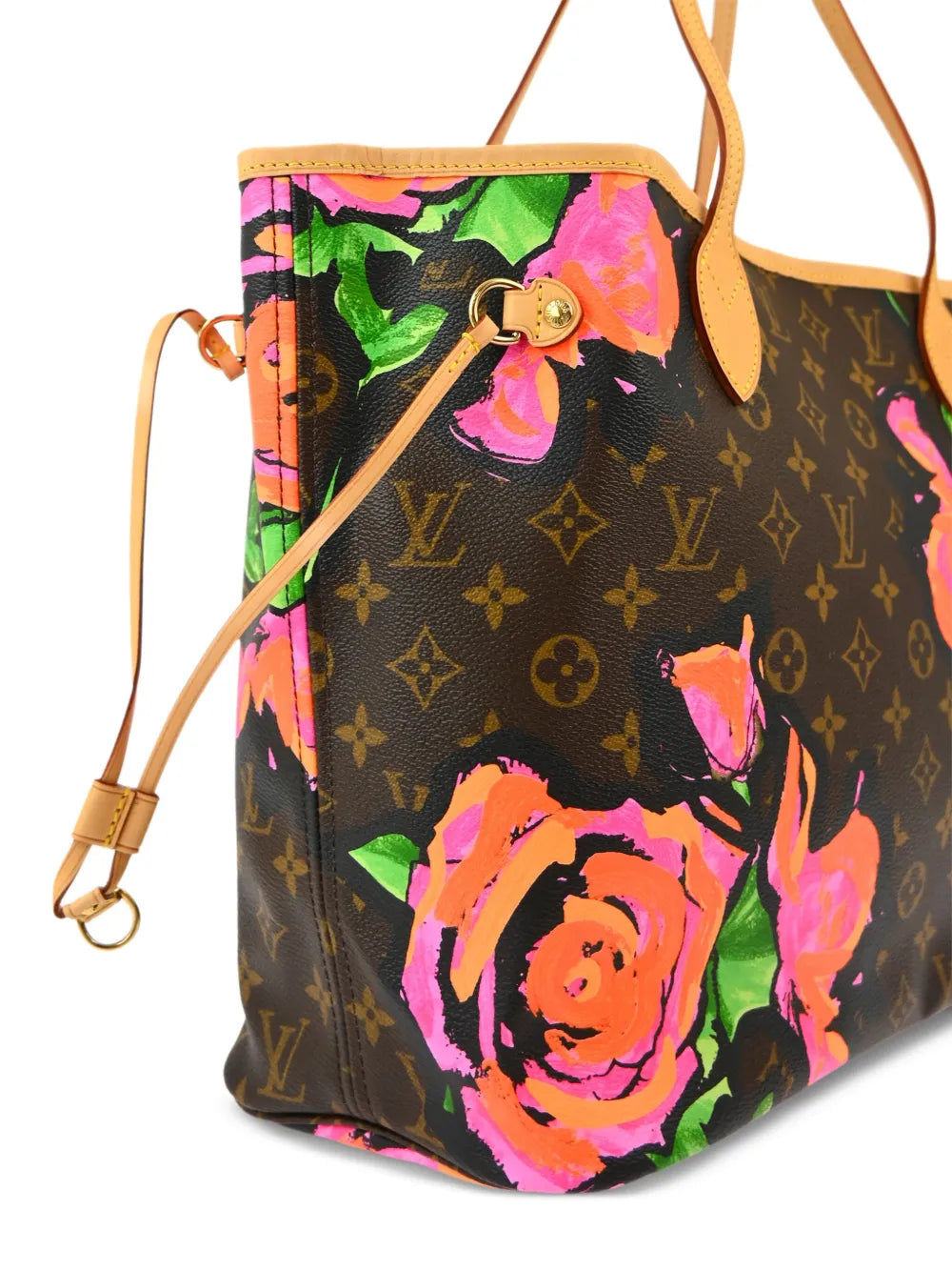 Pre-OwnedLouis Vuitton Pre-Owned2008 x Stephen Sprouse Rose Neverfull tote bag