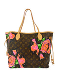 Pre-OwnedLouis Vuitton Pre-Owned2008 x Stephen Sprouse Rose Neverfull tote bag