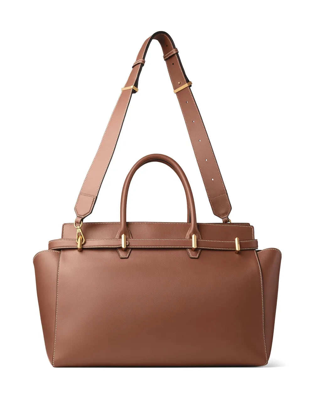 Jimmy Choomedium Diamond Belted tote bag