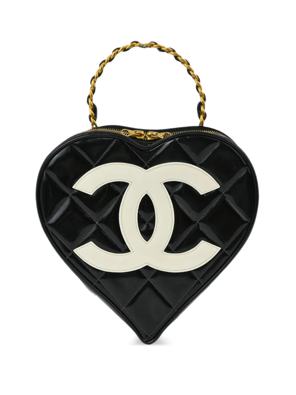 Pre-OwnedCHANEL Pre-Owned1995 heart vanity handbag