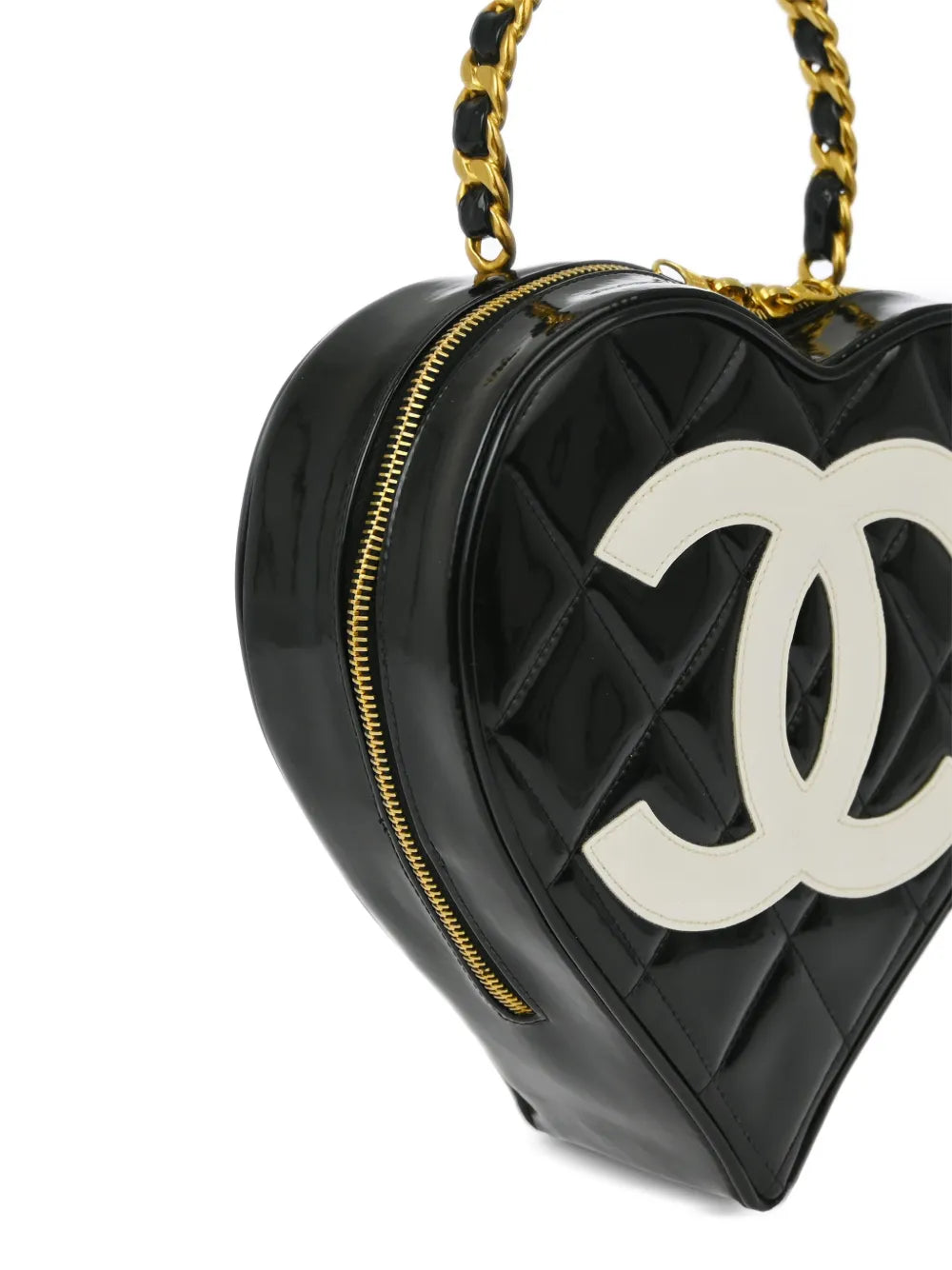 Pre-OwnedCHANEL Pre-Owned1995 CC Heart Vanity bag