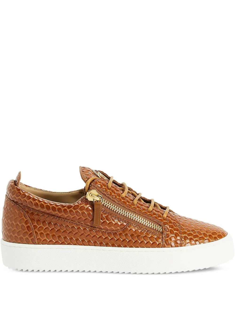 Giuseppe Zanotti Frankie Double-Zip Low-Top Sneakers